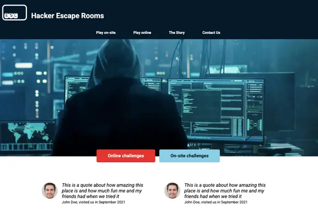 Hacker Escape Room